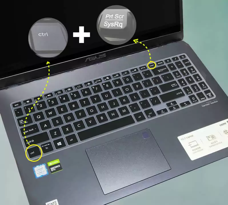 How To Screenshot On Asus Laptop Chromebook inspire