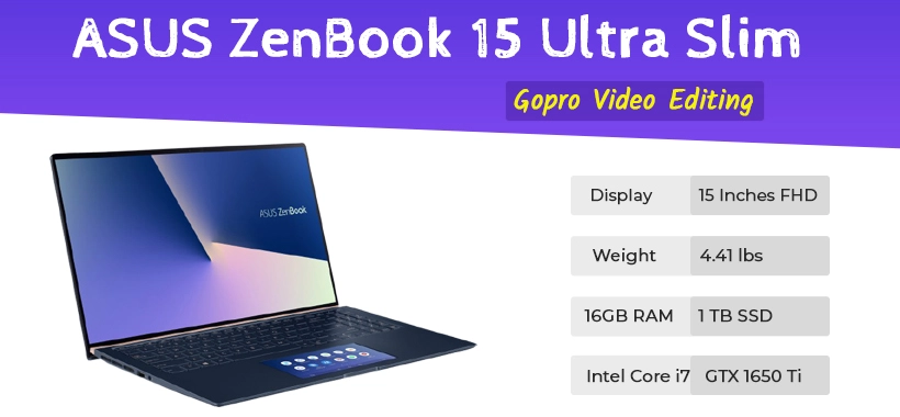 ASUS ZenBook - (Lightweight With High Performance)