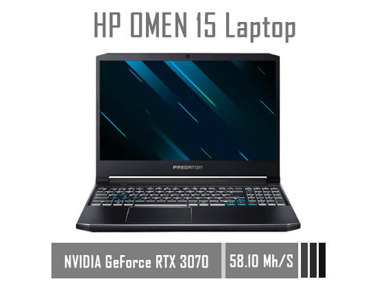 HP omen 15 Laptop