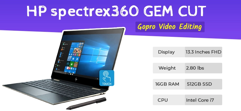 HP spectrex360 GEM CUT Laptop