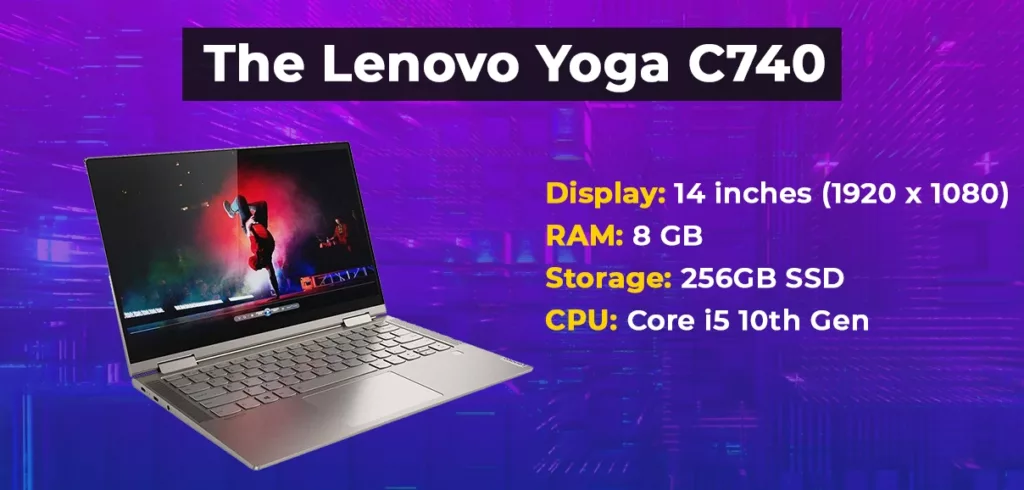 Lenovo Yoga C740 14 Laptop