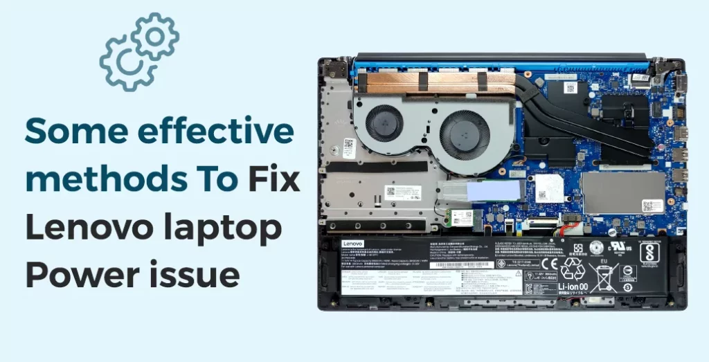 Methods to fix the Lenovo laptop power issue