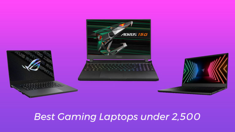 8 Best Gaming Laptops under $2,500 in 2023