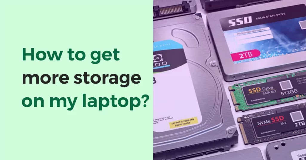How Add More Storage On My Laptop