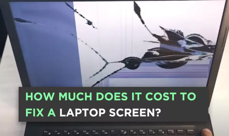 How much does it cost to repair a broken laptop screen?
