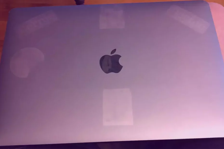 Remove Sticker Residue macbook
